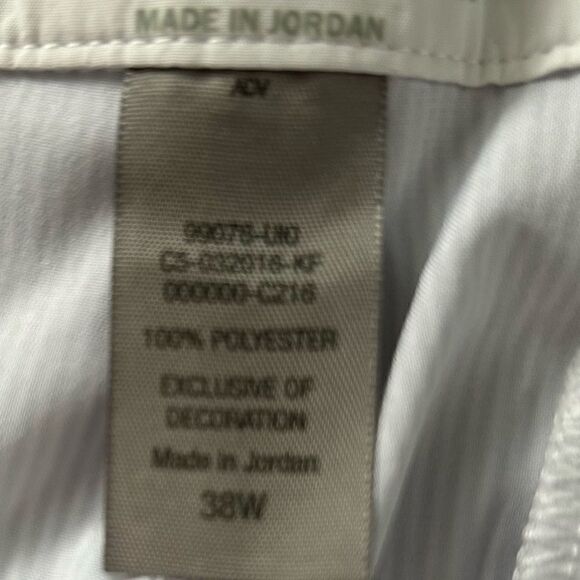 NEW Champion Blue white Pinstripe Athletic Shorts Size 38 - Picture 7 of 8